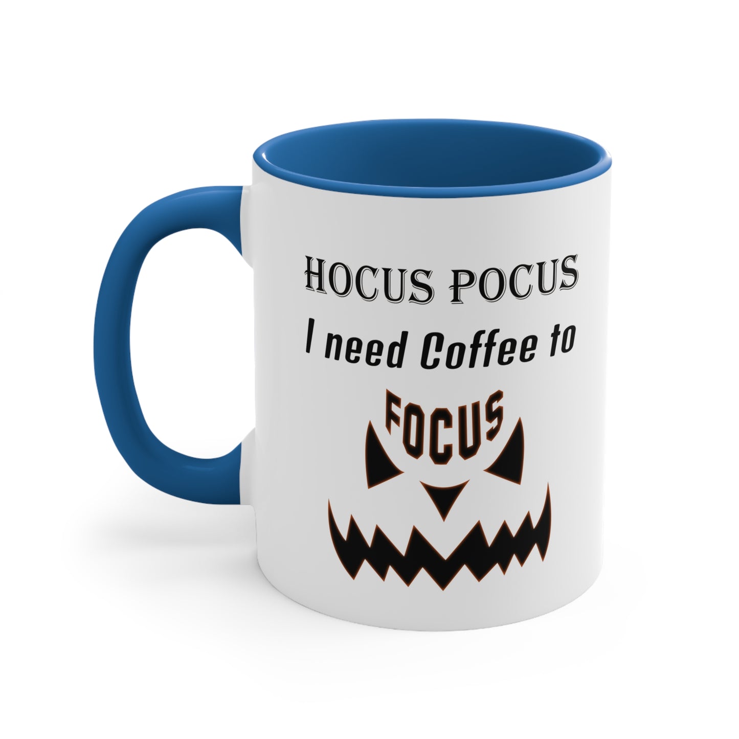 Halloween Coffee Mug - Hocus Pocus I need Coffee to Focus. Coffe Lover, Gift Ideas, Halloween Decor