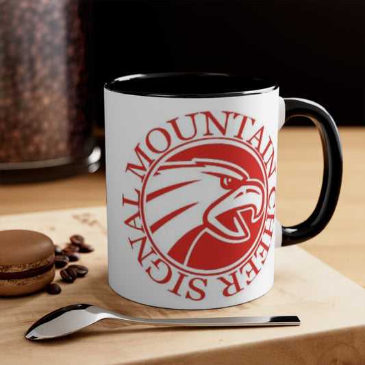 Signal Mountain Cheer Accent Coffee Mug, 11oz