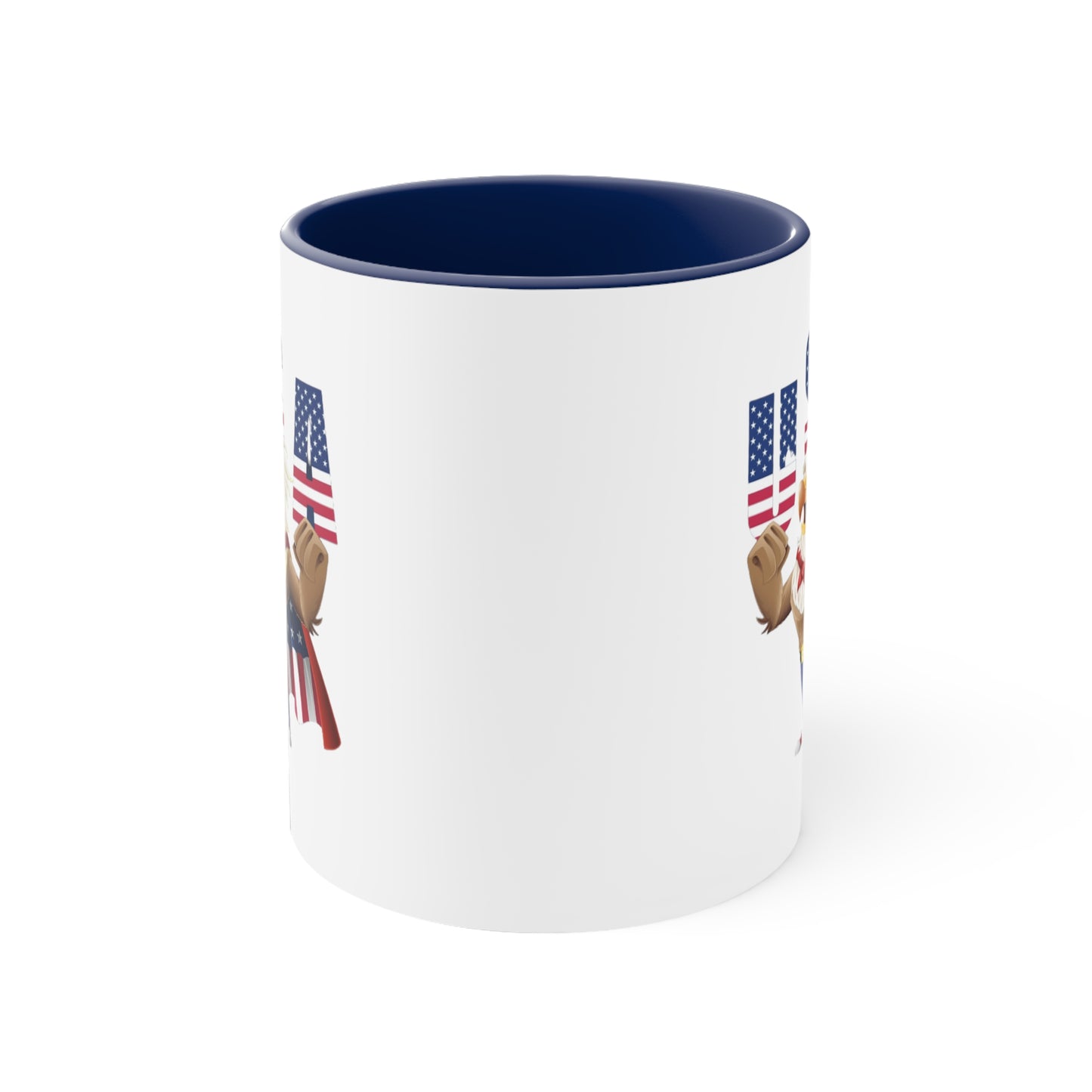 Fourth of July Coffee Mug - USA, Eagle - Patriotic Mug, American Flag Mug, Freedom Mug, Independence Day