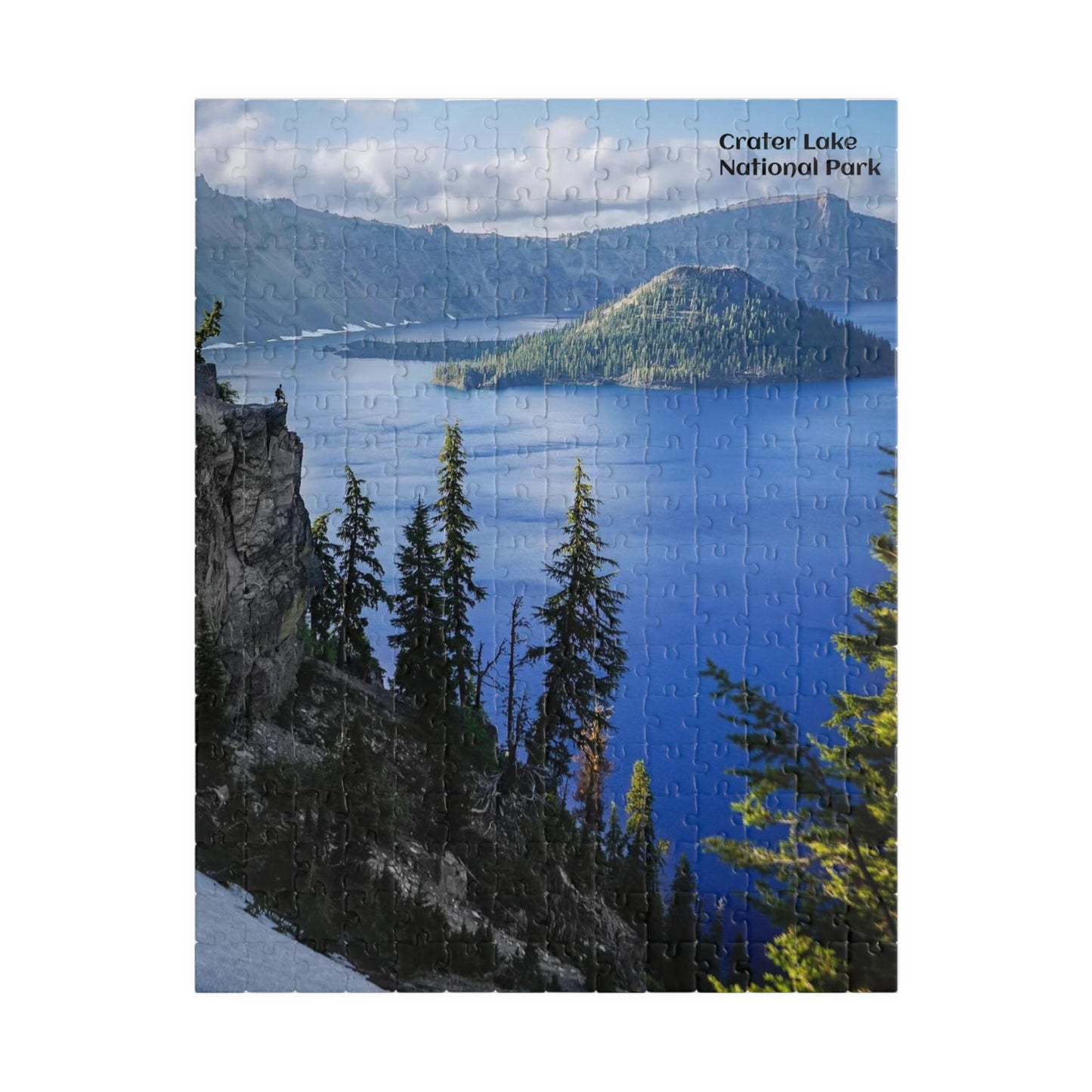 Puzzle National Parks Series, Crater Lake National Park 110, 252, 520,  1014 Pieces Unique Jigsaw Family Adults Family Fun Bucket List