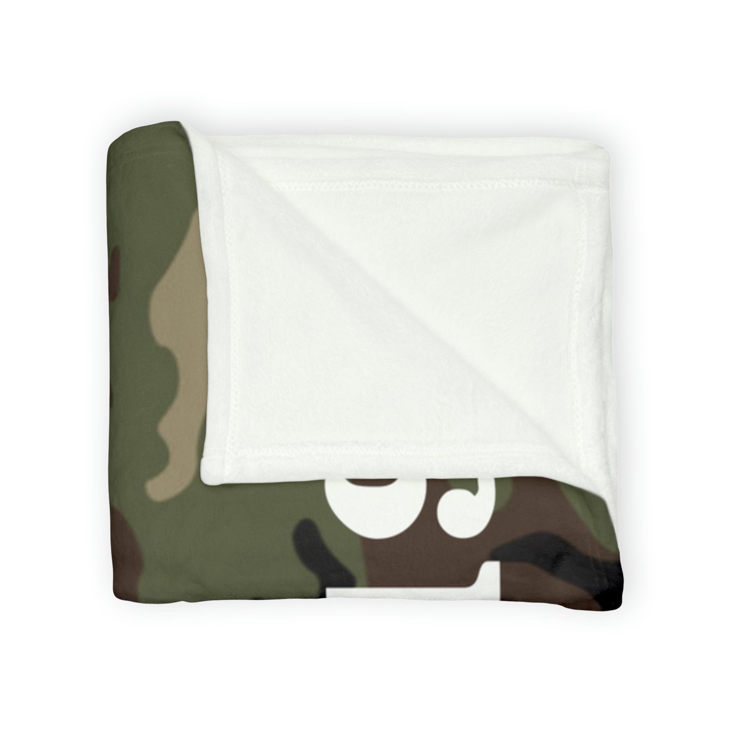 Personalized Army Camo Comfort Tactical Woodland Bliss Fleece Blanket. Your Cozy Woobie Retreat With Name Rank and Dates of Service Veteran Gift.