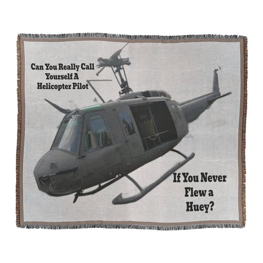 Huey Pilot Woven Blanket
