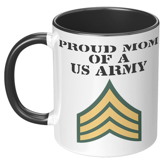 Personalized US Army Coffee Mug Gift - Add The Rank