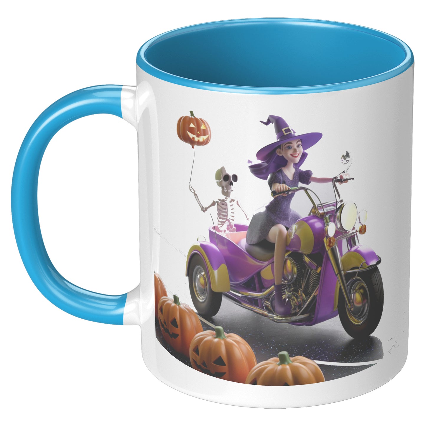 Witch on Trike Coffee Mug