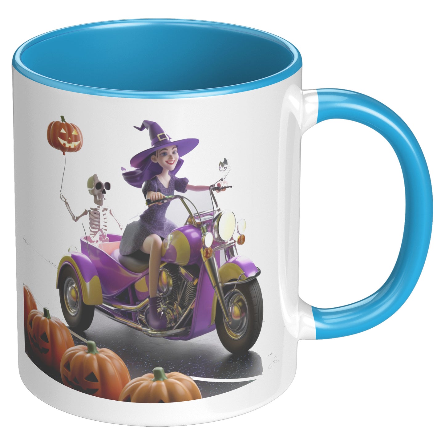 Witch on Trike Coffee Mug