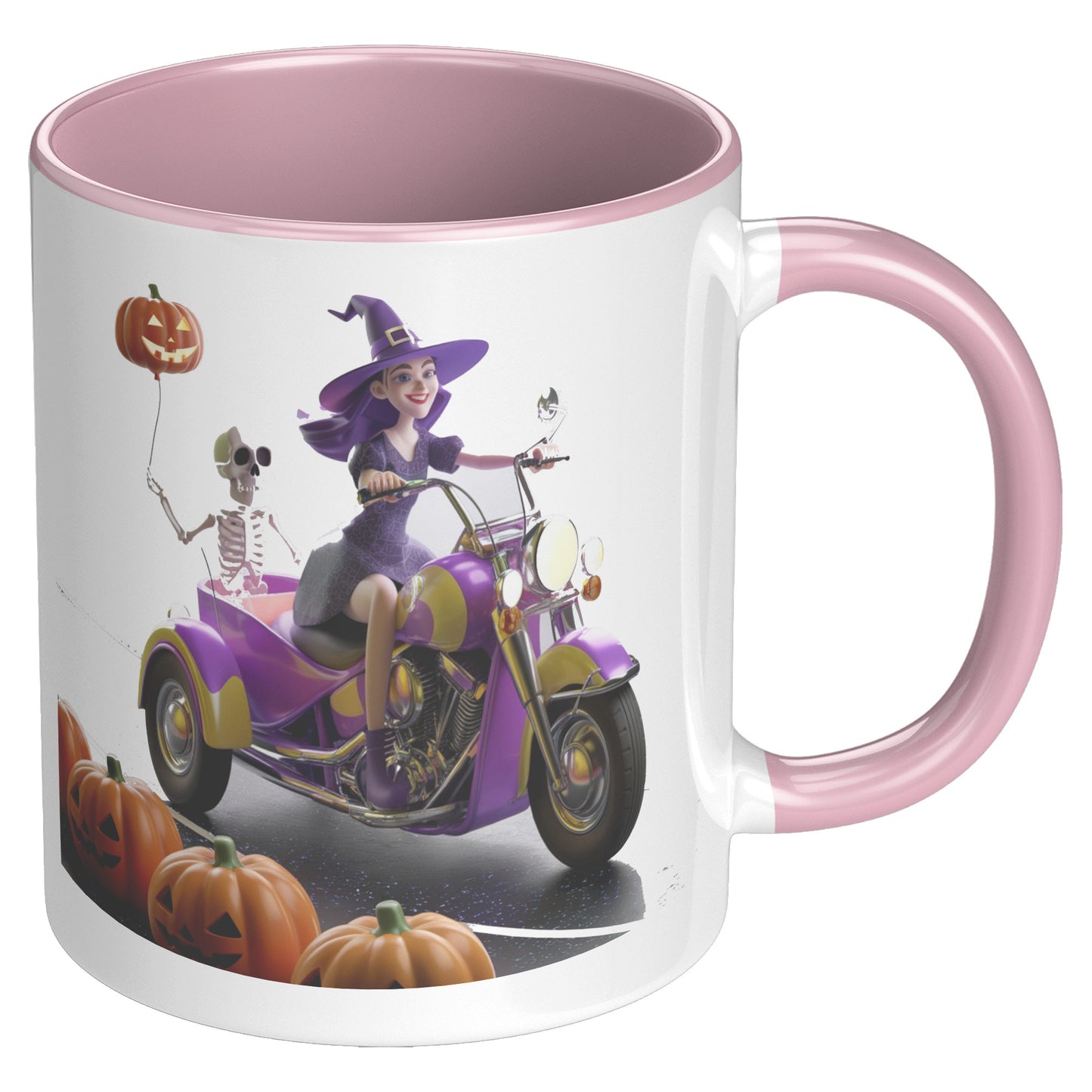Witch on Trike Coffee Mug