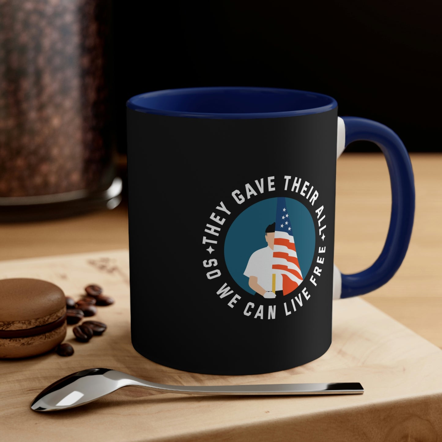 Memorial Day Coffee Mug - They gave their all, so we can live free. Patriotic Coffee Mug, Military Tribute, Remembrance Gift, Drinkware