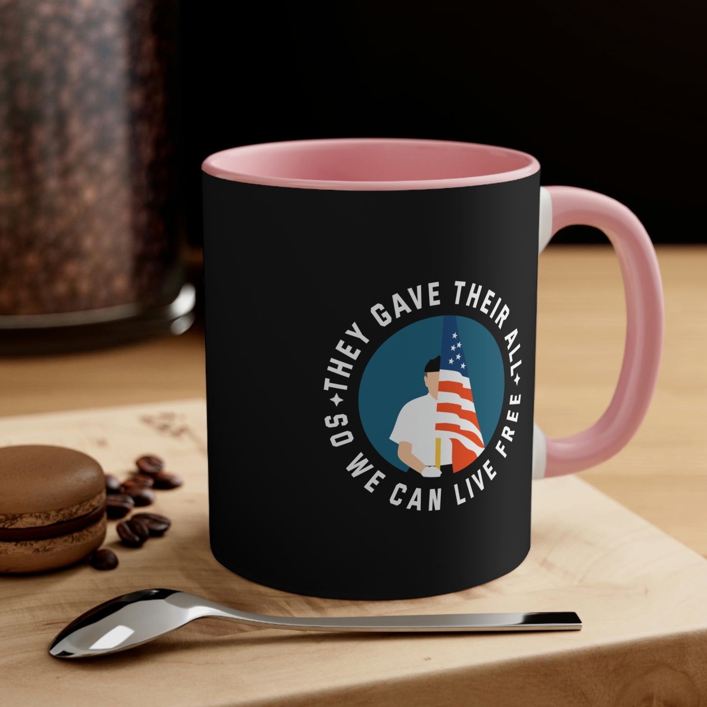 Memorial Day Coffee Mug - They gave their all, so we can live free. Patriotic Coffee Mug, Military Tribute, Remembrance Gift, Drinkware