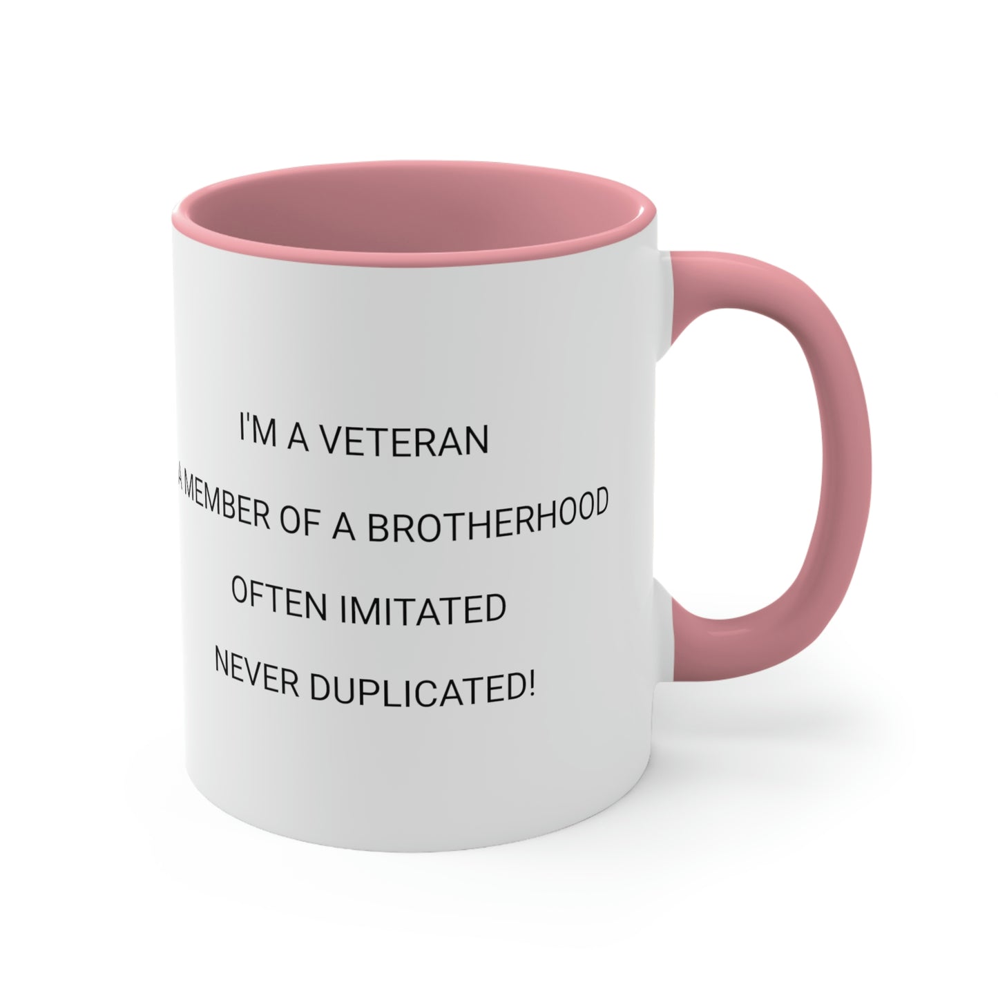 Veteran Brotherhood Combat Vet Military Veteran Coffee Mug, 11oz