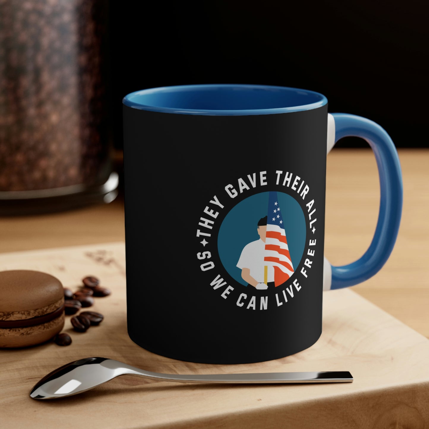 Memorial Day Coffee Mug - They gave their all, so we can live free. Patriotic Coffee Mug, Military Tribute, Remembrance Gift, Drinkware