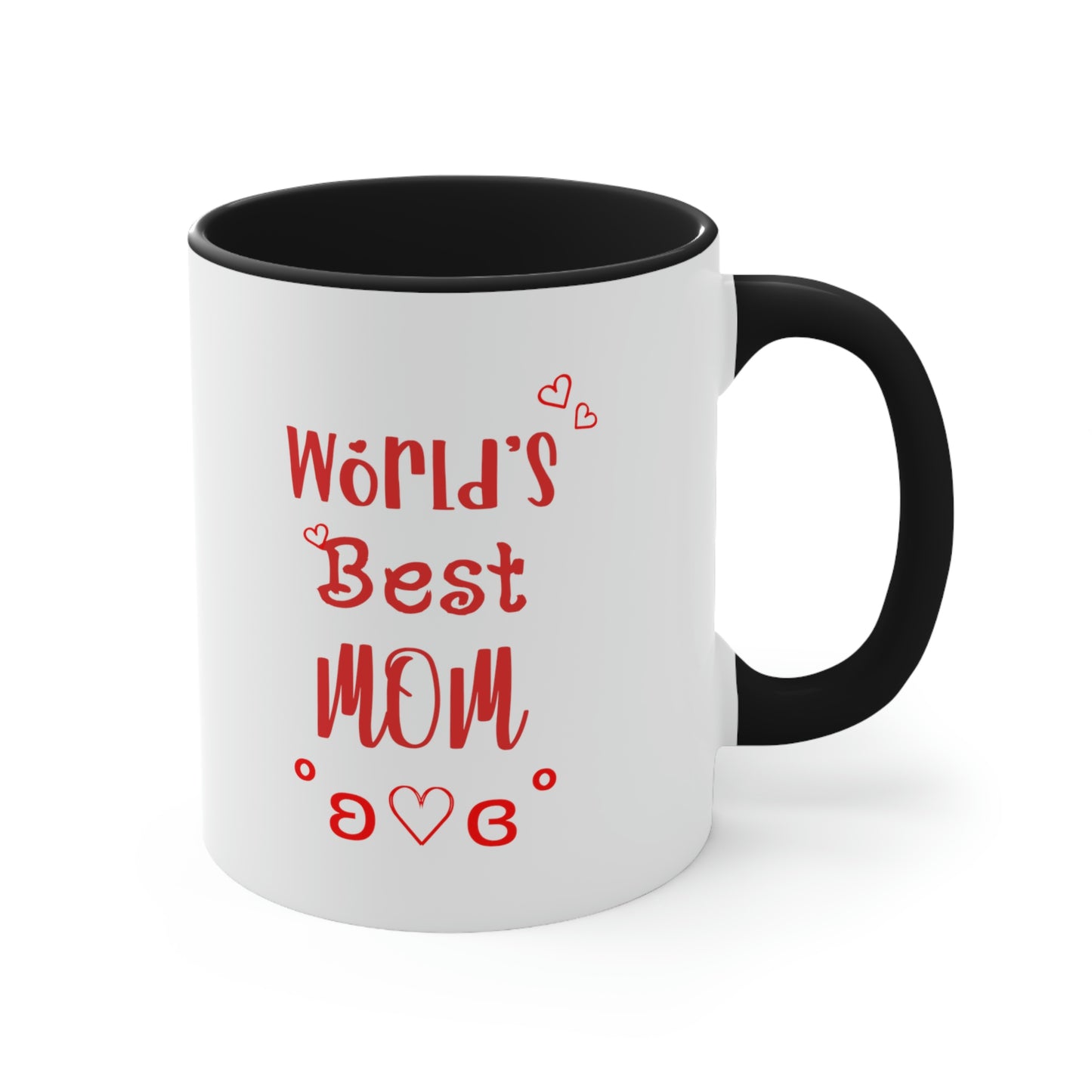 Mother's Day Coffee Mug - Happy Mother's Day, World's Best Mom