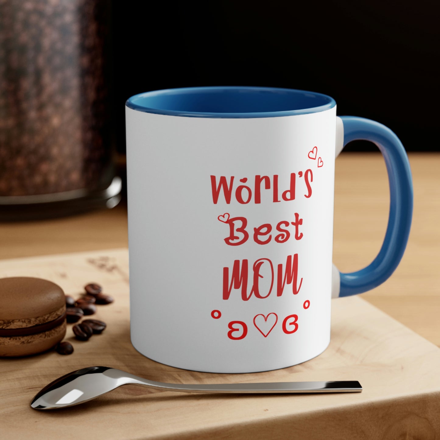 Mother's Day Coffee Mug - Happy Mother's Day, World's Best Mom