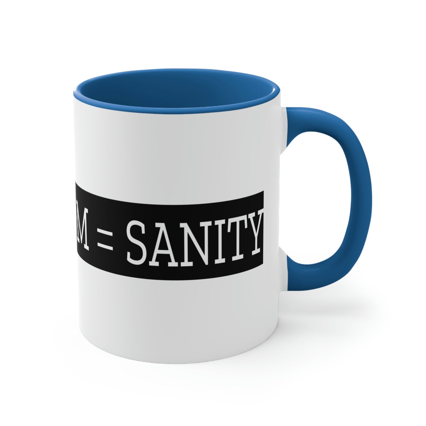 Mother's Day Coffee Mug - Coffee + Mom = Sanity