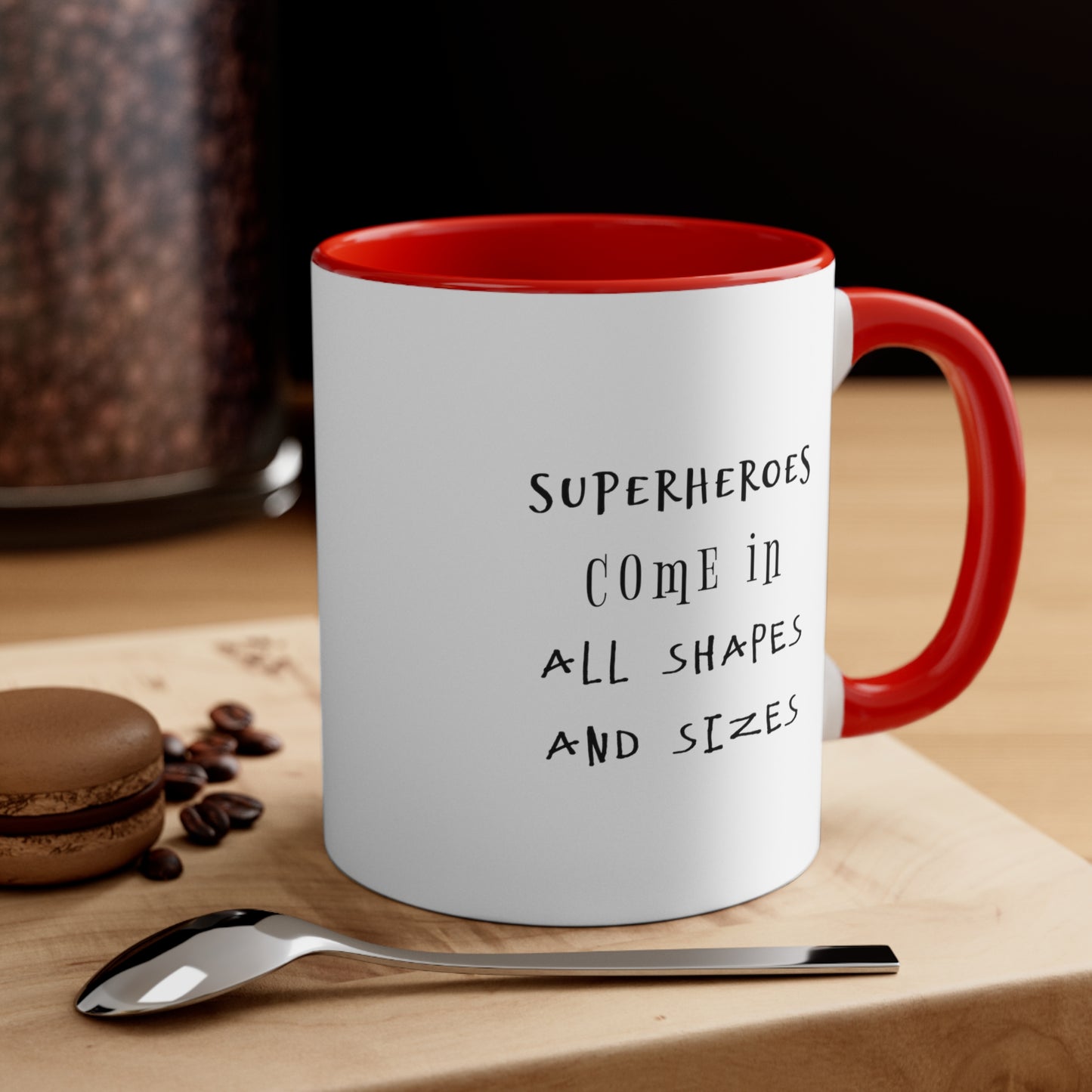 Father's Day Coffee Mug - Superheroes come in all shapes and sizes. Father's Day Coffee Mug, Dad Gift, Superhero Dad, Coffee Lover