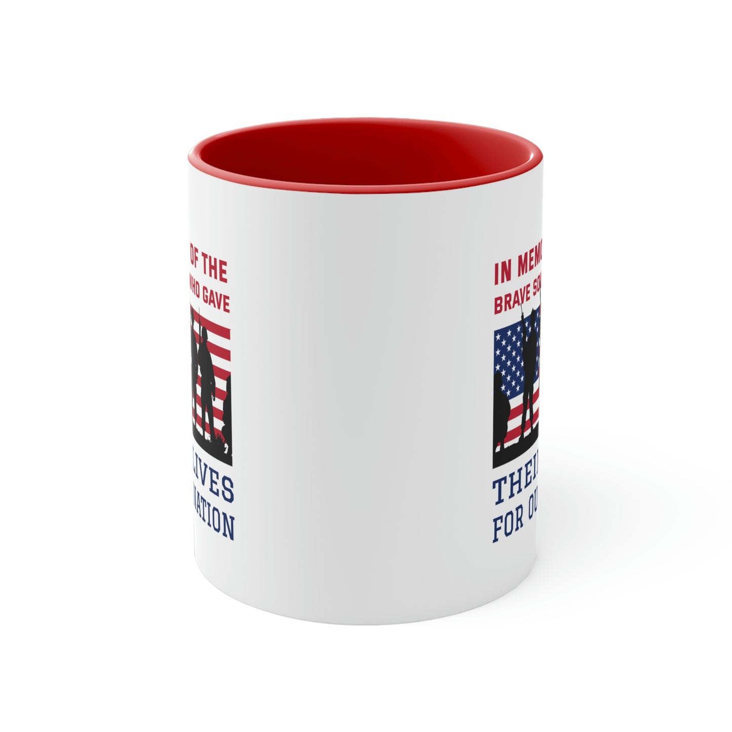 Memorial Day Coffee Mug - In memory of the brave souls who gave their lives for our nation.