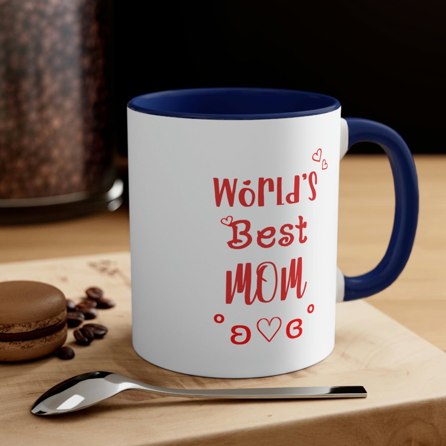 Mother's Day Coffee Mug - Happy Mother's Day, World's Best Mom