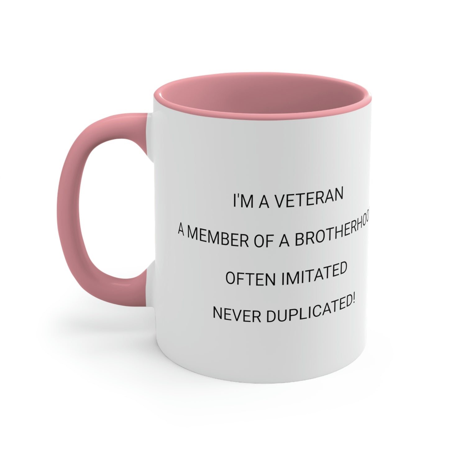 Veteran Brotherhood Combat Vet Military Veteran Coffee Mug, 11oz