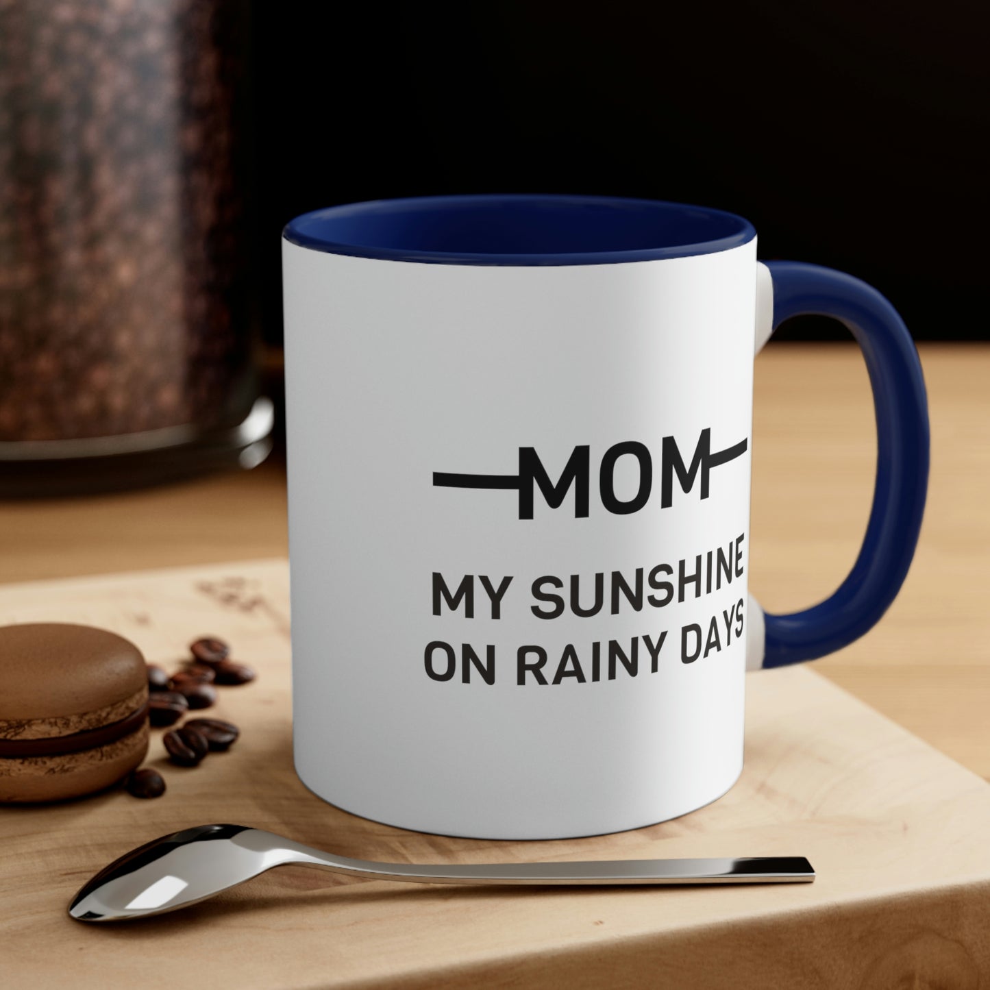 Mother's Day Coffee Mug - Mom, My sunshine on rainy days. Coffee lover, Mother's Day gift, souvenir mug, drinkware, holiday gift