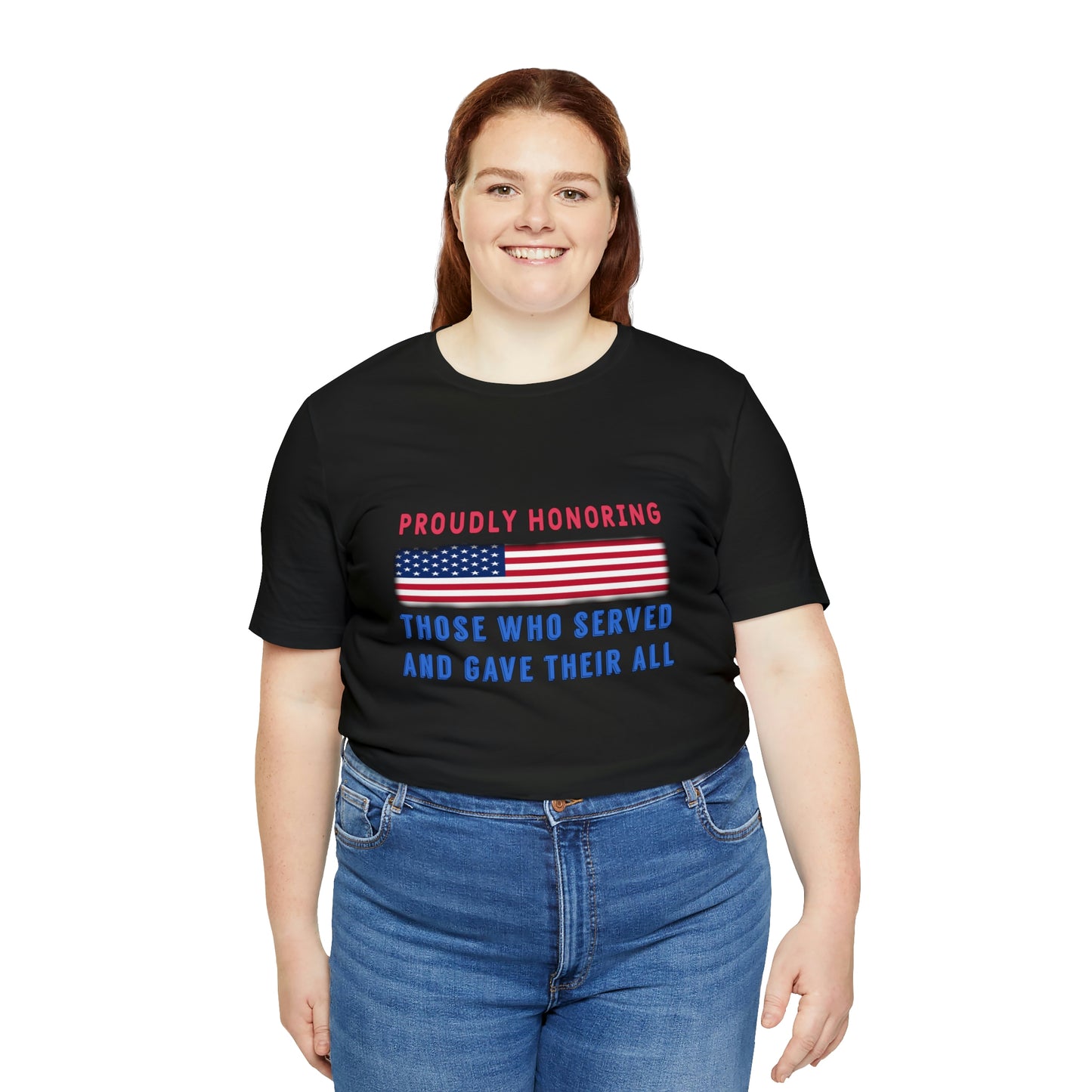 Memorial Day Short Sleeve T-Shirt - Proudly honoring those who served and gave their all.