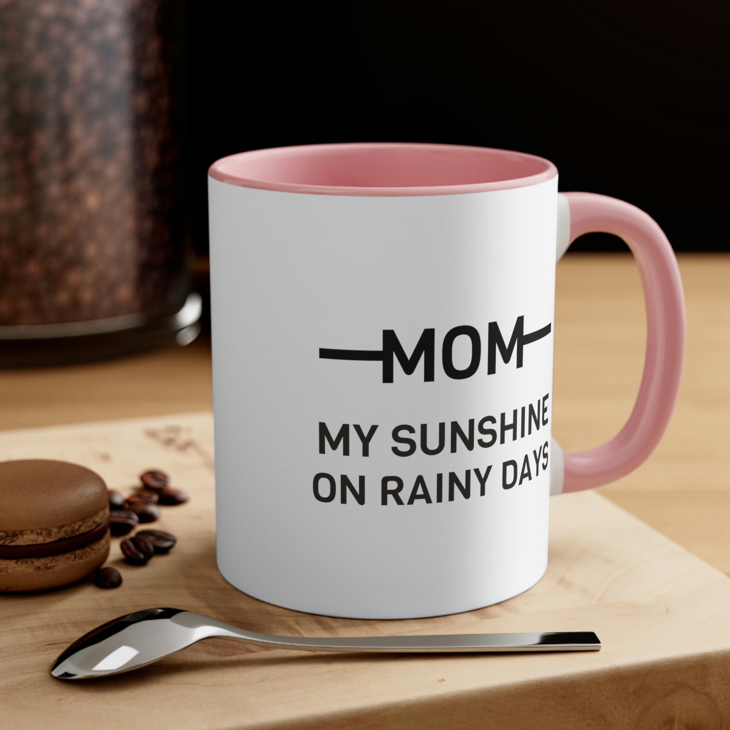 Mother's Day Coffee Mug - Mom, My sunshine on rainy days. Coffee lover, Mother's Day gift, souvenir mug, drinkware, holiday gift