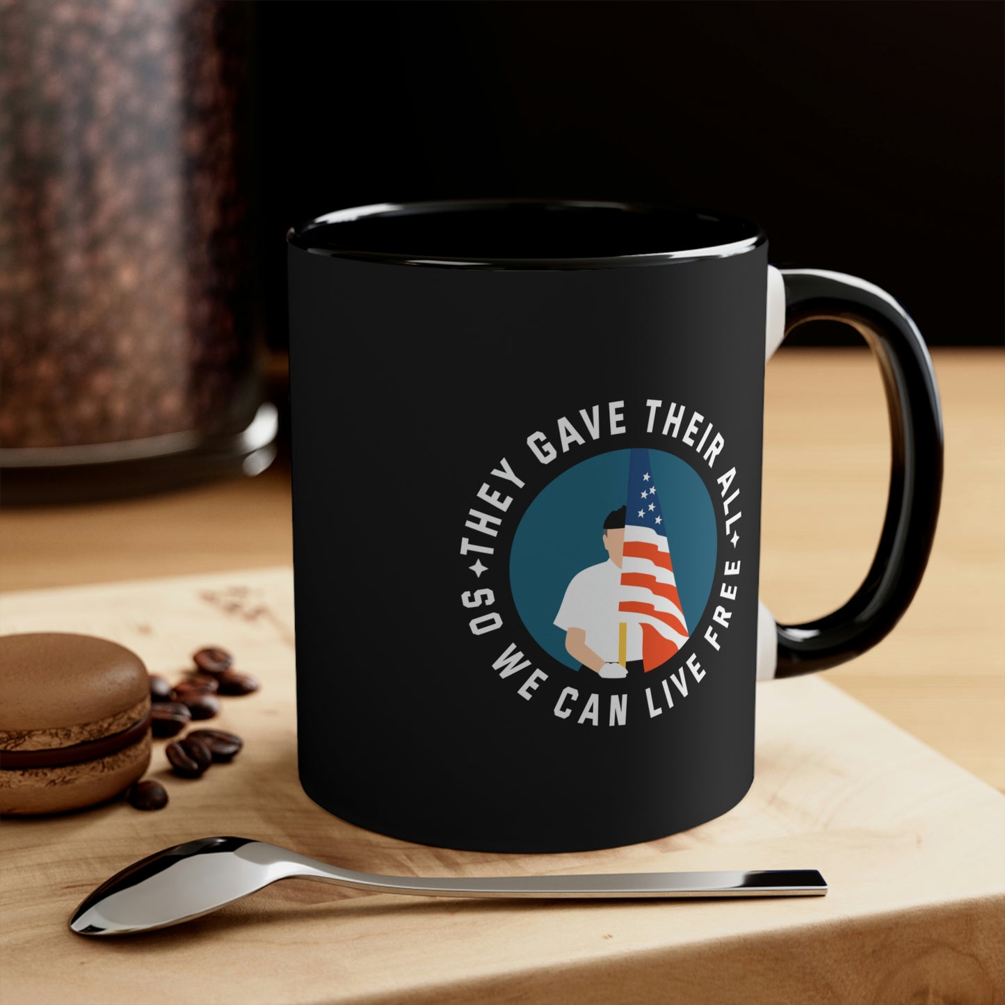 Memorial Day Coffee Mug - They gave their all, so we can live free. Patriotic Coffee Mug, Military Tribute, Remembrance Gift, Drinkware