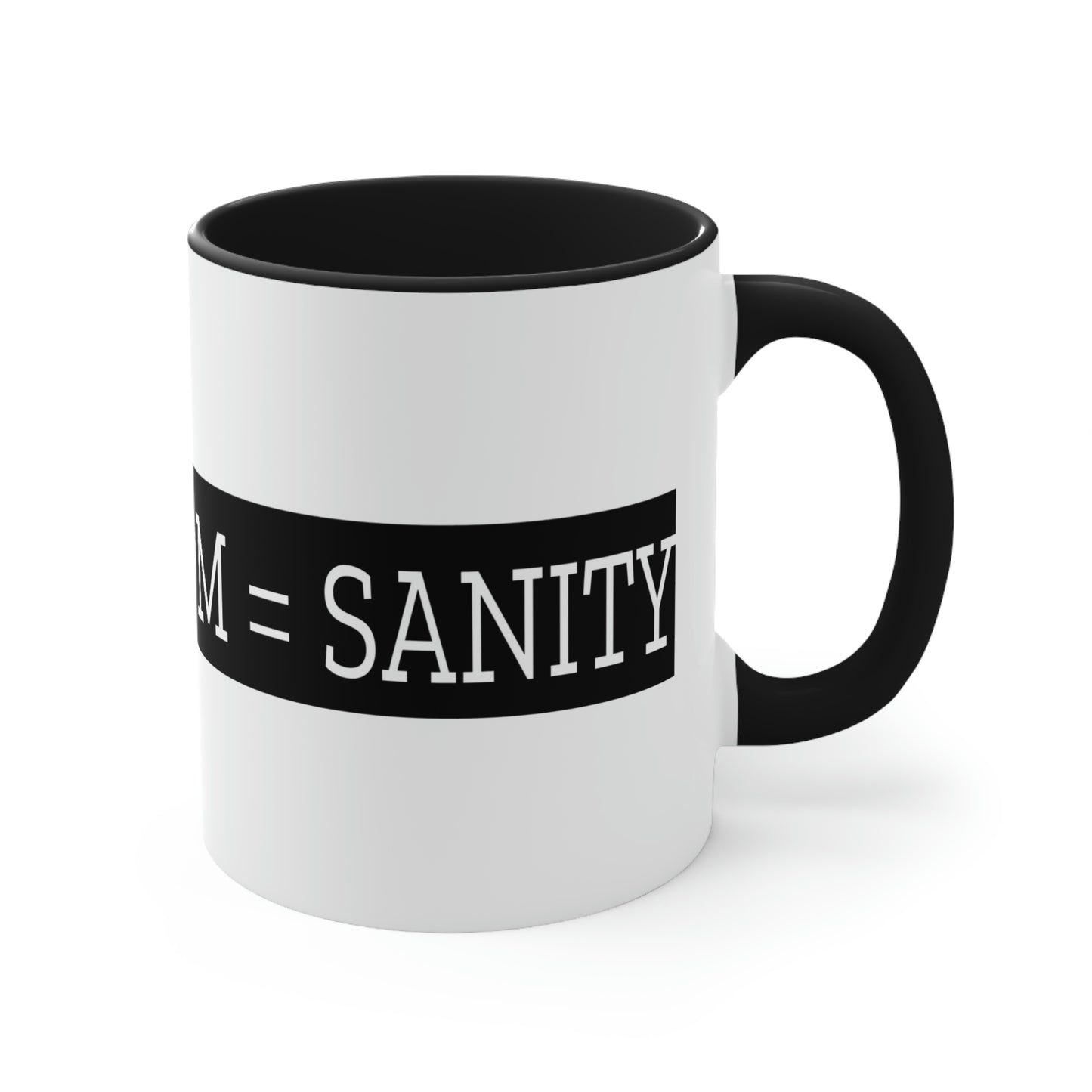 Mother's Day Coffee Mug - Coffee + Mom = Sanity