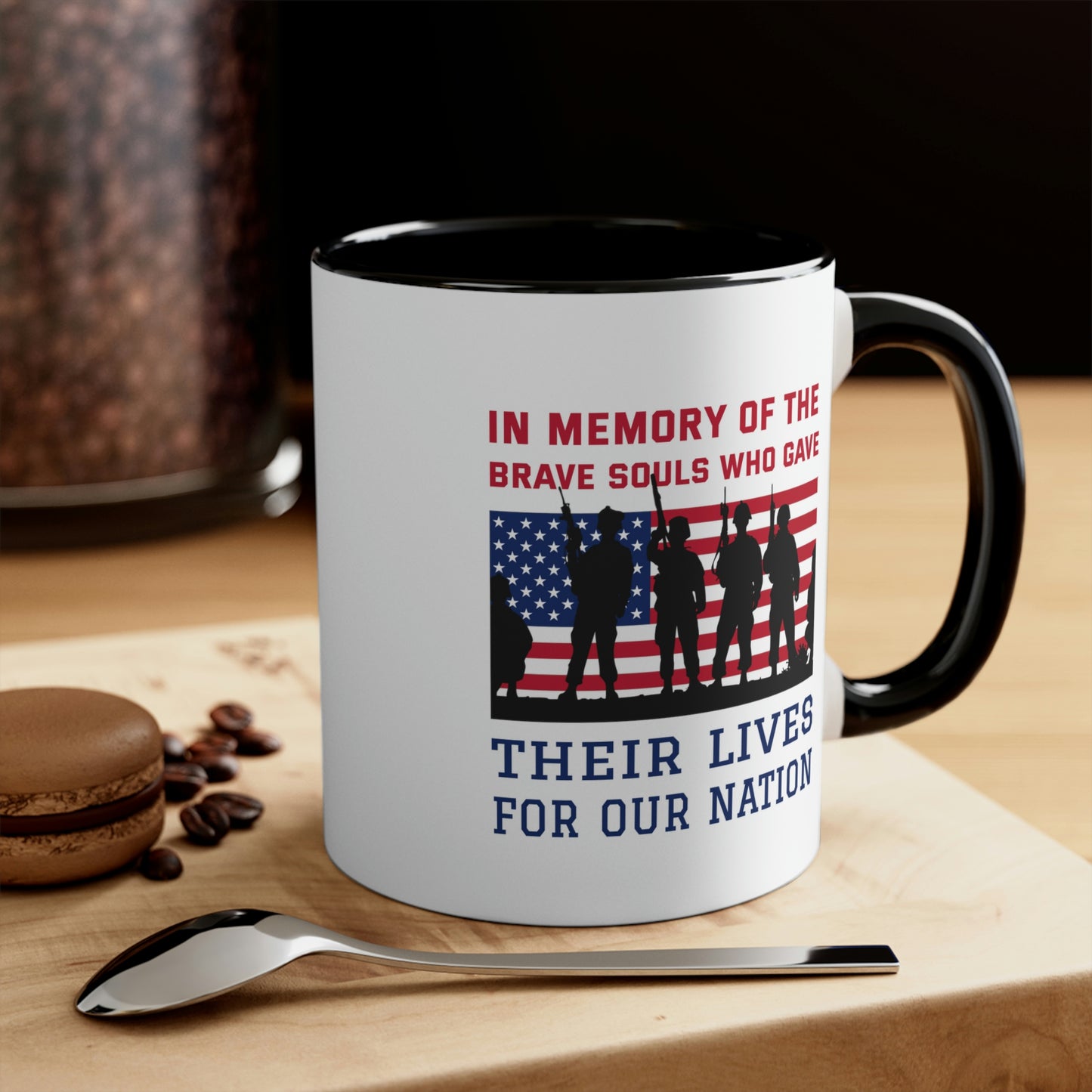 Memorial Day Coffee Mug - In memory of the brave souls who gave their lives for our nation.