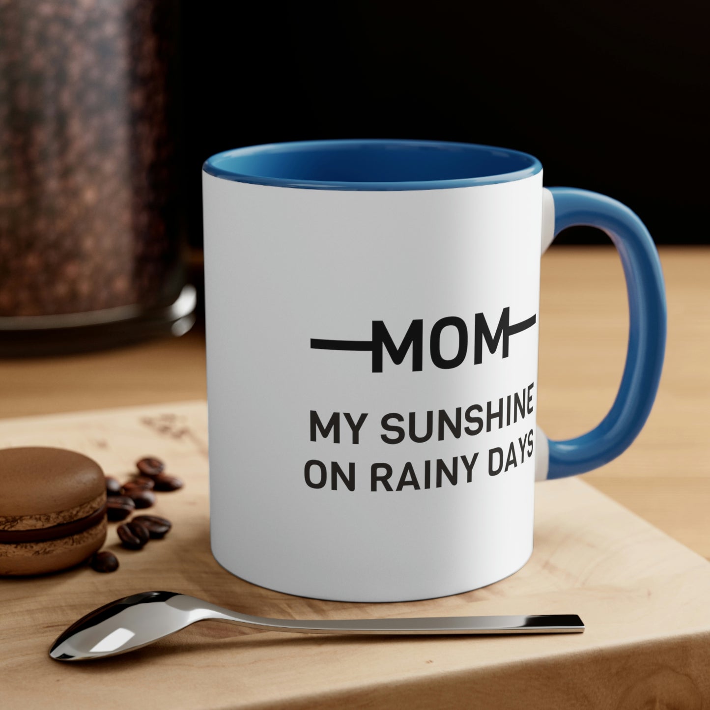 Mother's Day Coffee Mug - Mom, My sunshine on rainy days. Coffee lover, Mother's Day gift, souvenir mug, drinkware, holiday gift