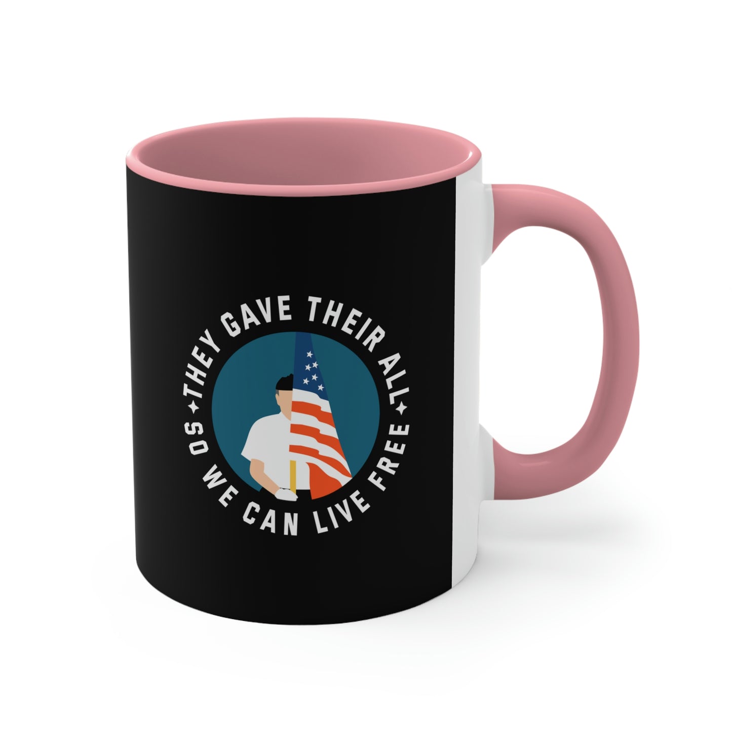 Memorial Day Coffee Mug - They gave their all, so we can live free. Patriotic Coffee Mug, Military Tribute, Remembrance Gift, Drinkware