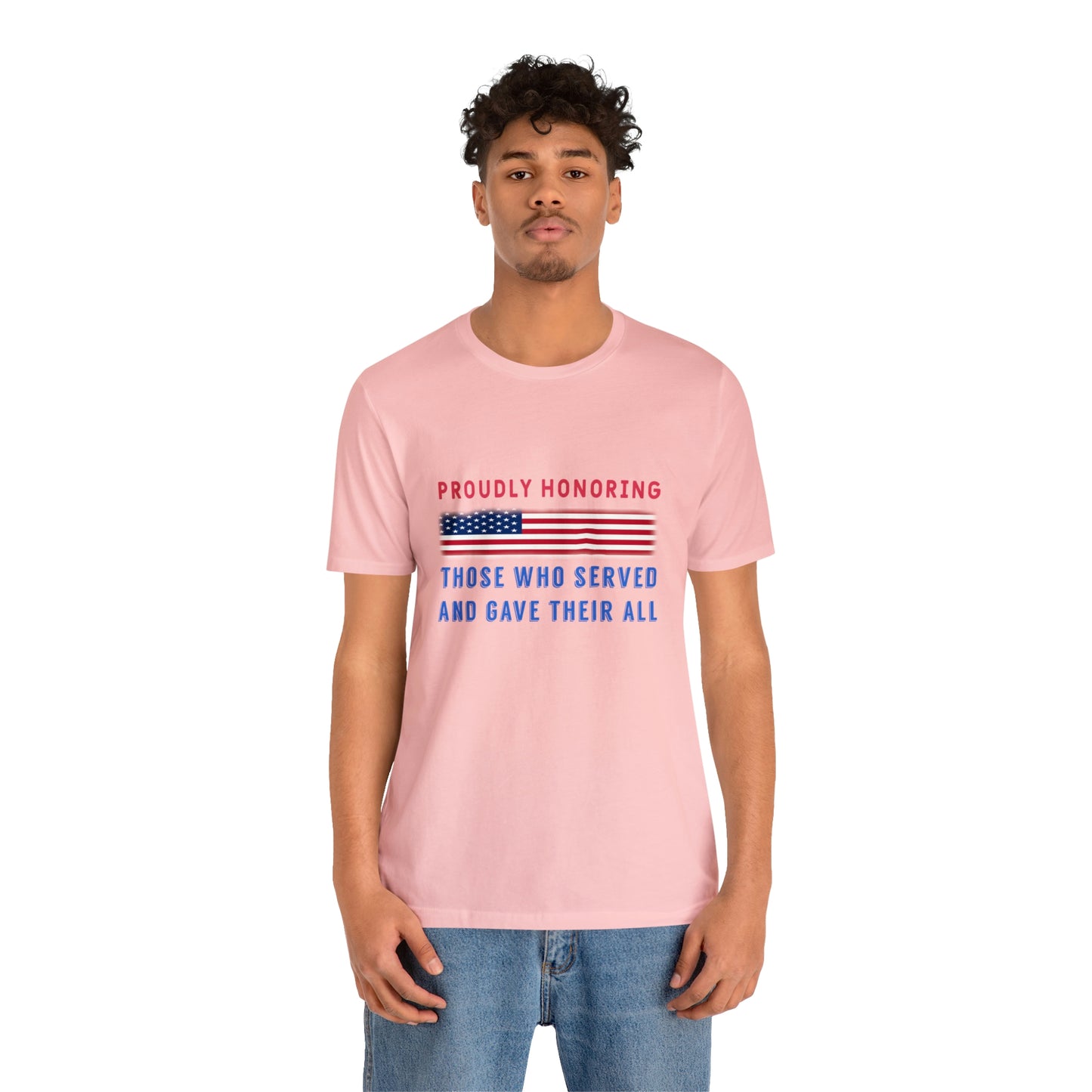 Memorial Day Short Sleeve T-Shirt - Proudly honoring those who served and gave their all.