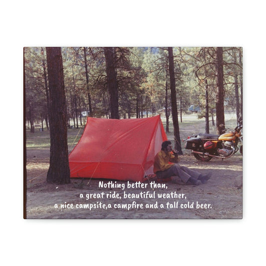 Ray Ouelette, Nothing Better than Camping Old