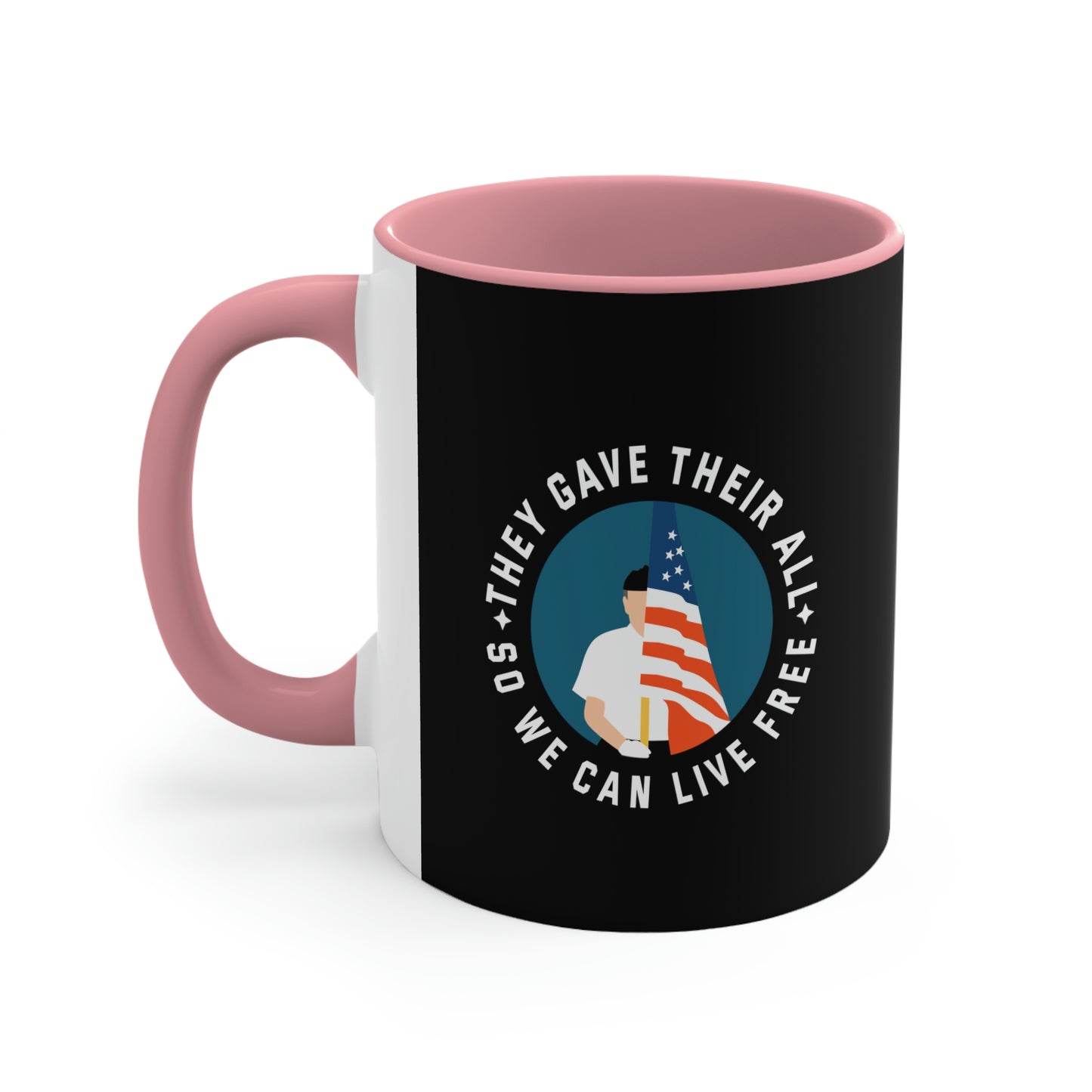 Memorial Day Coffee Mug - They gave their all, so we can live free. Patriotic Coffee Mug, Military Tribute, Remembrance Gift, Drinkware