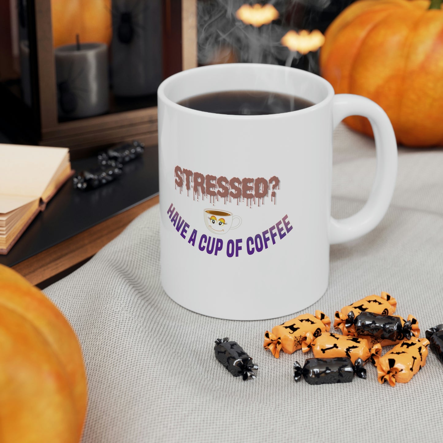 Coffee Mug - Stressed? Have a Cup of Coffee