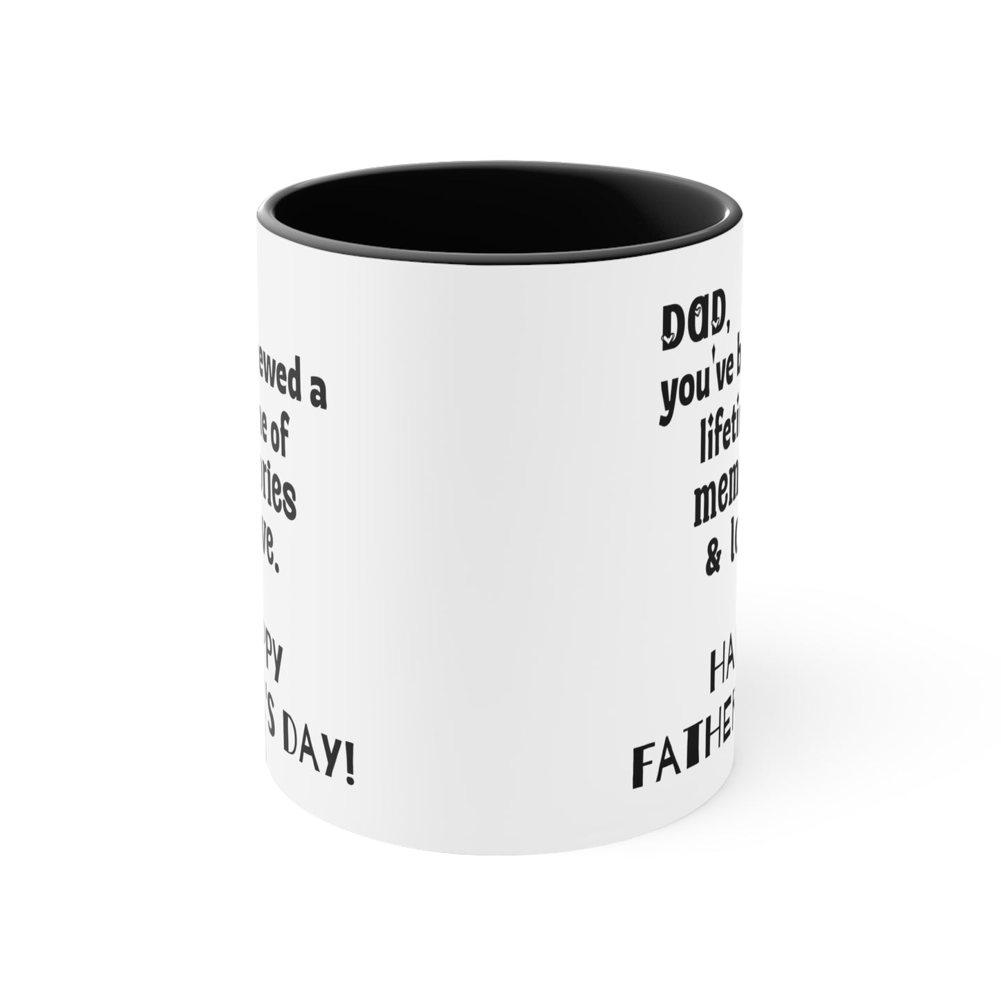 Father's Day Coffee Mug - Dad, you've brewed a lifetime of memories and love. Happy Father's Day!