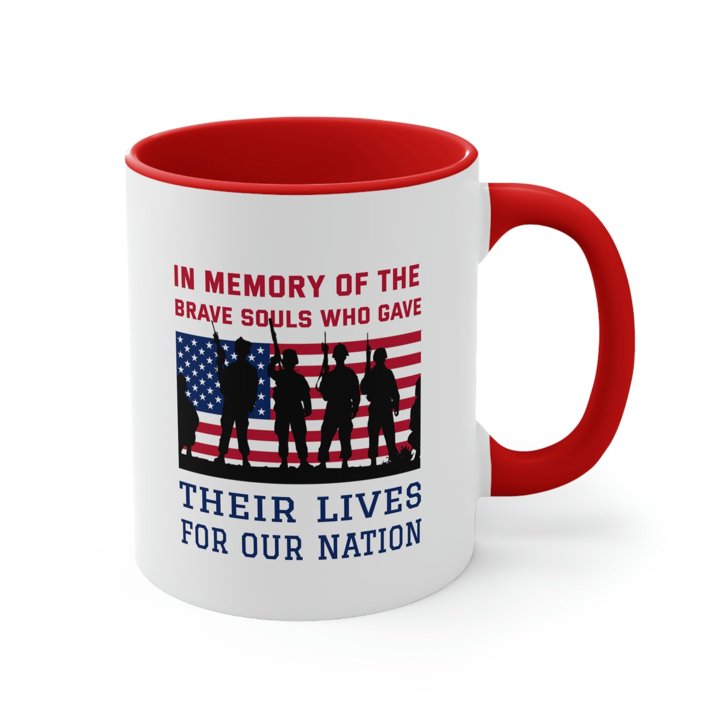 Memorial Day Coffee Mug - In memory of the brave souls who gave their lives for our nation.