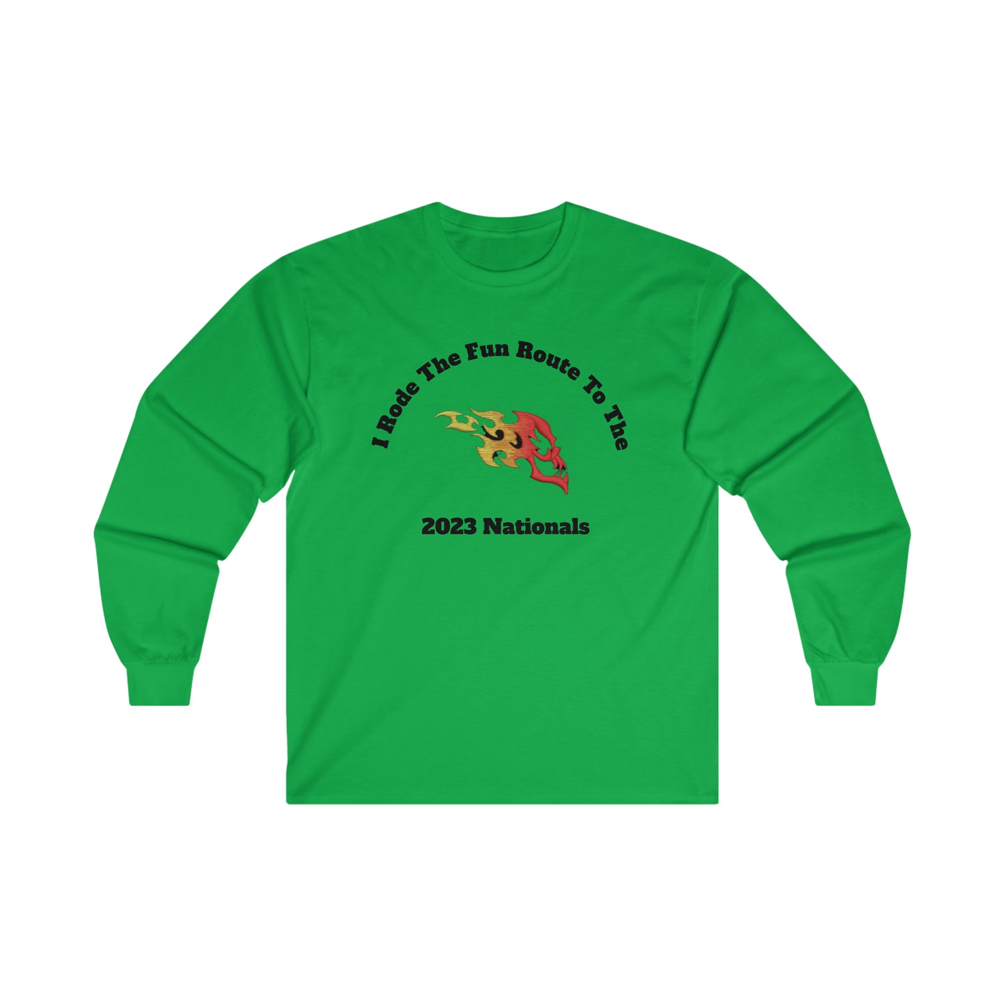 I Rode The Fun Route To 2023 Nationals Long Sleeve Tee