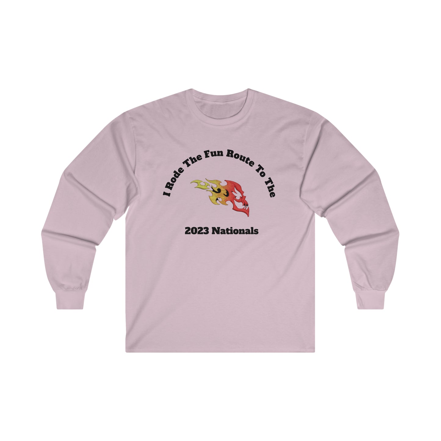 I Rode The Fun Route To 2023 Nationals Long Sleeve Tee